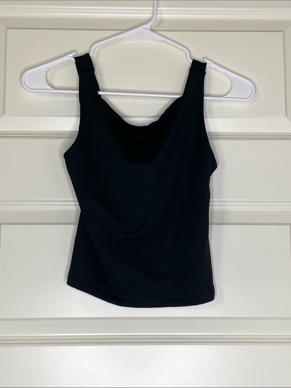 90s y2k Backless Scoop Neck Tank Top